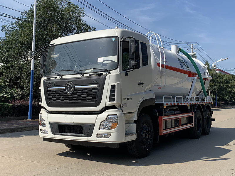 中潔牌XZL5255GXW6型吸污車(chē)